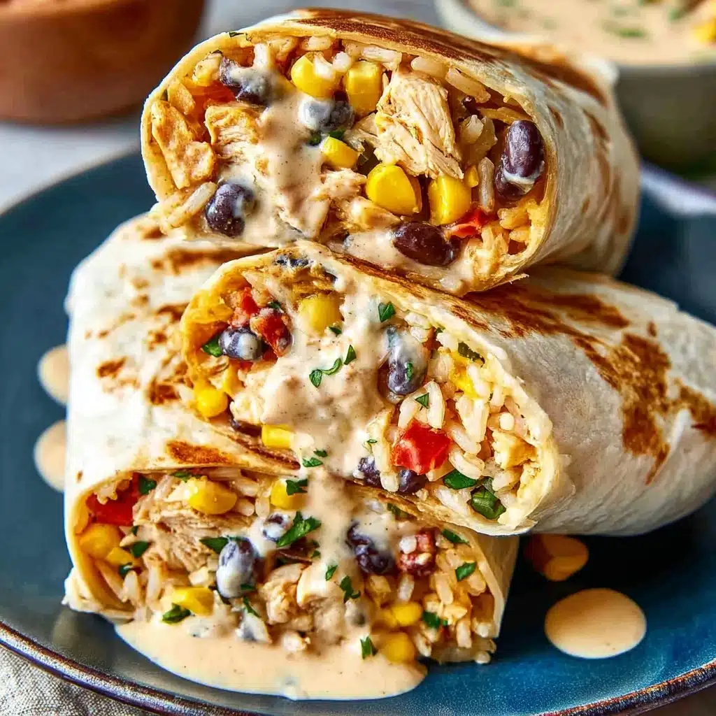 Southwest Chicken Wrap Recipe - Recipe Image