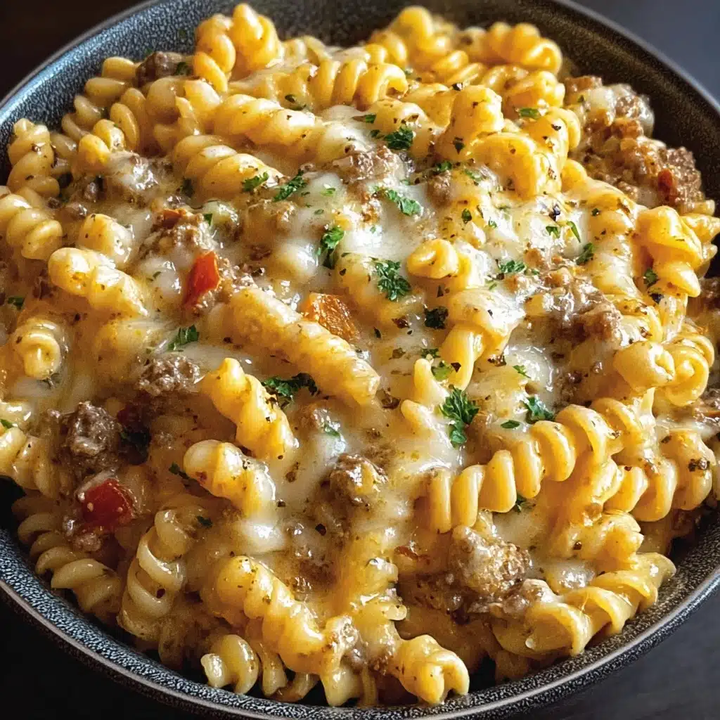 Crockpot Garlic Parmesan Chicken Pasta Recipe - Recipe Image