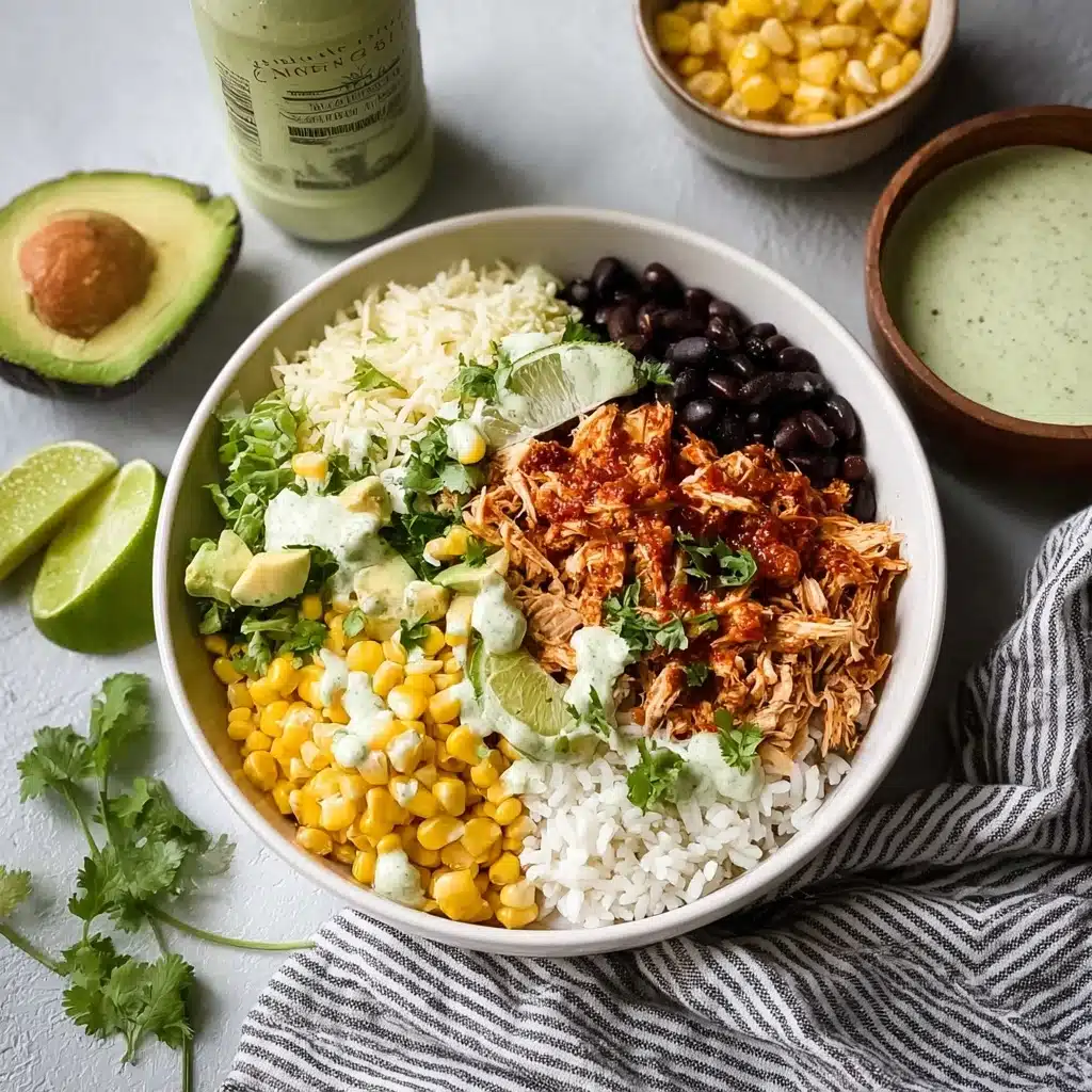 Slow Cooker Chicken Burrito Bowl Recipe - Recipe Image