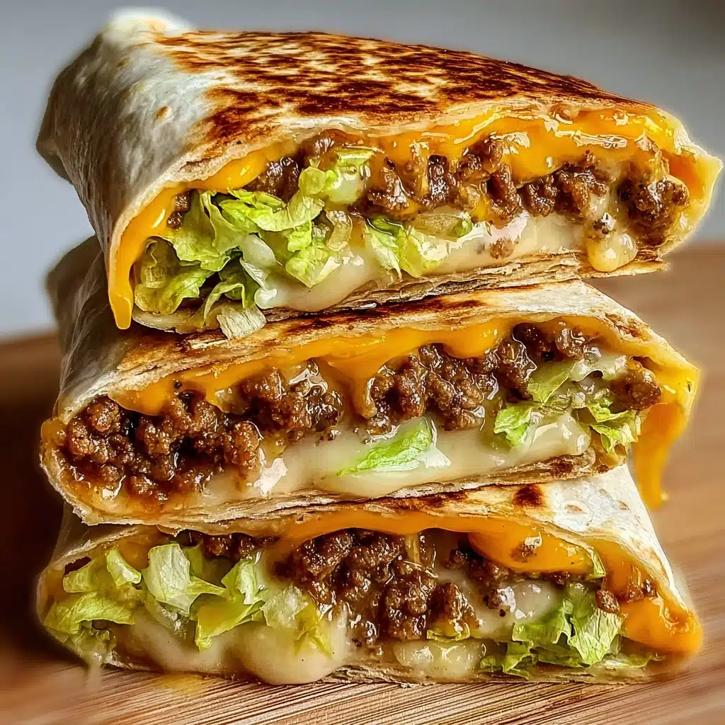 Homemade Big Mac Wraps Recipe - Recipe Image