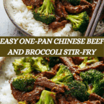Chinese Beef and Broccoli (One Pan Take-Out) Recipe