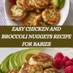 Quick Chicken and Broccoli Nuggets for Baby Recipe