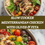 Slow Cooker Mediterranean Chicken Recipe