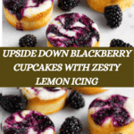 Upside Down Blackberry Cupcakes Recipe