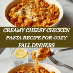 cheesy chicken pasta Recipe