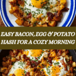 Bacon, Egg, and Potato Hash Recipe