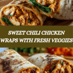 Sweet Chili Chicken Wraps Recipe