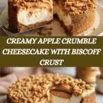 Apple Crumble Cheesecake Ingredients Recipe