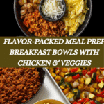 Healthy Meal Prep Breakfast Bowls Recipe