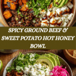 Ground Beef Hot Honey Bowl Recipe