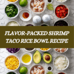 Shrimp taco rice bowl Recipe