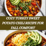 Turkey Sweet Potato Chili Recipe