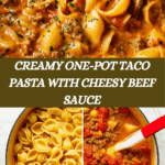 "Taco Pasta – One Pot! Recipe