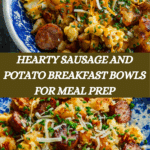 Sausage and Potato Meal Prep Breakfast Bowls Recipe