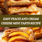 Peach and Cream Cheese Mini Tarts Recipe