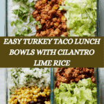 Taco Lunch Bowls Recipe