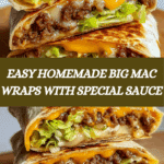 Homemade Big Mac Wraps Recipe