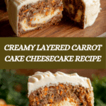 Carrot Cake Cheesecake Recipe