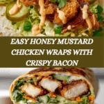Healthy Honey Mustard Chicken Wrap Recipe