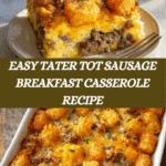 Tater Tot Sausage Breakfast Casserole Recipe