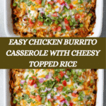 Chicken Burrito Casserole Recipe