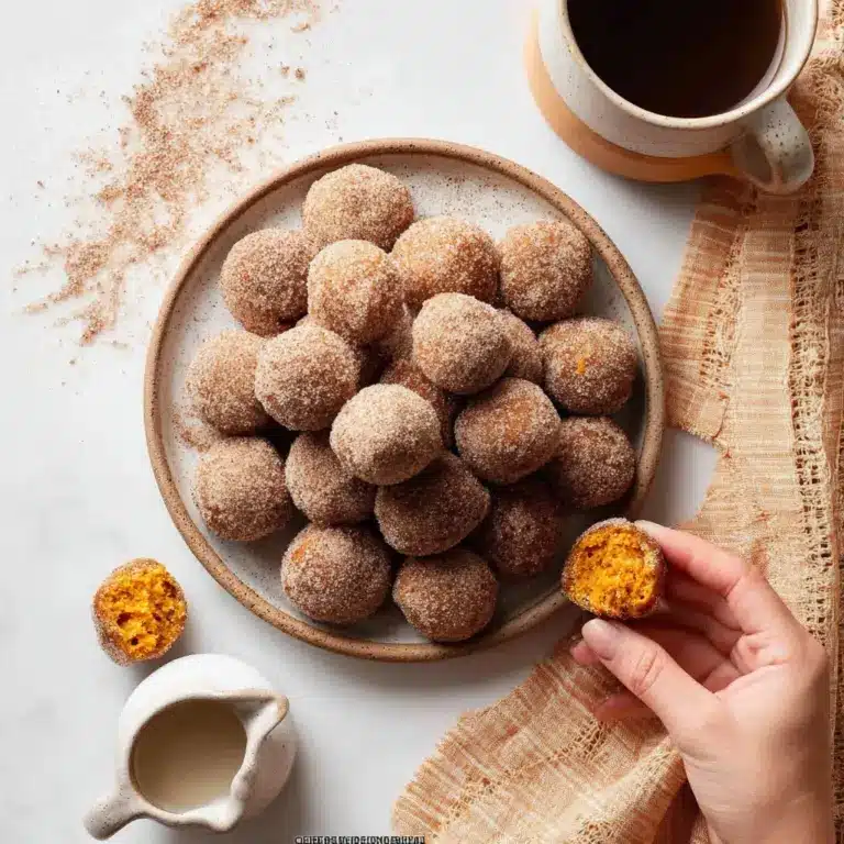 Mini Cinnamon Sugar Pumpkin Muffins Recipe
