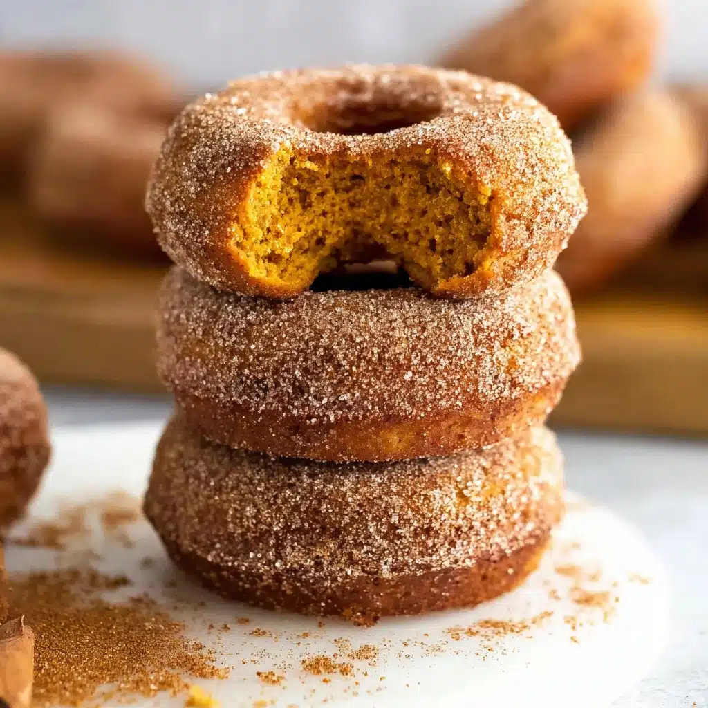 Healthy Baked Pumpkin Donuts Recipe