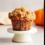Small Batch Apple Pumpkin Streusel Muffins Recipe