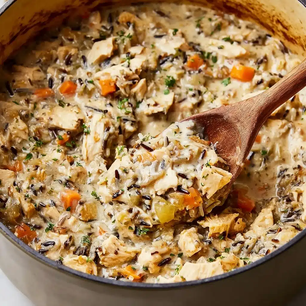 Chicken Wild Rice Casserole Recipe - Recipe Image