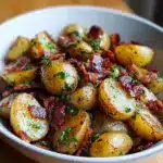 Crispy Bacon Honey Roasted Potatoes Recipe