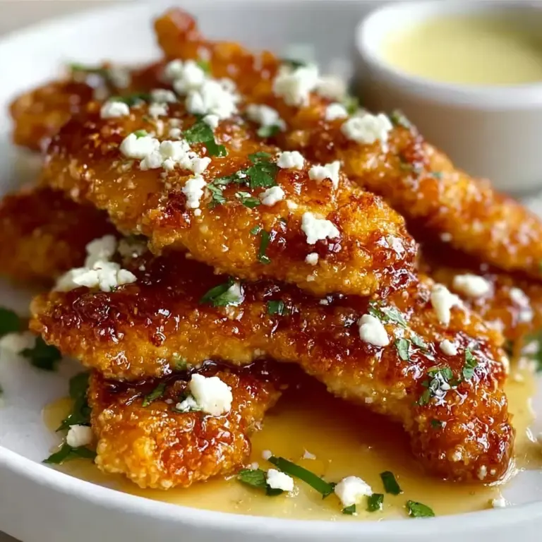 Crispy Hot Honey Feta Chicken Recipe