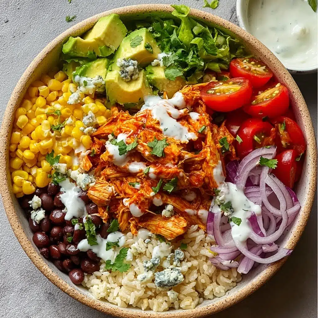 Buffalo Chicken Bowls Recipe - Recipe Image