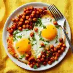 Chickpea Fried Eggs Recipe