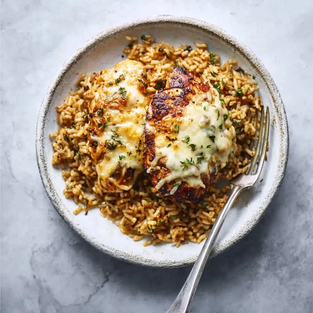 Slow Cooker Parmesan Herb Chicken & Orzo Recipe - Recipe Image