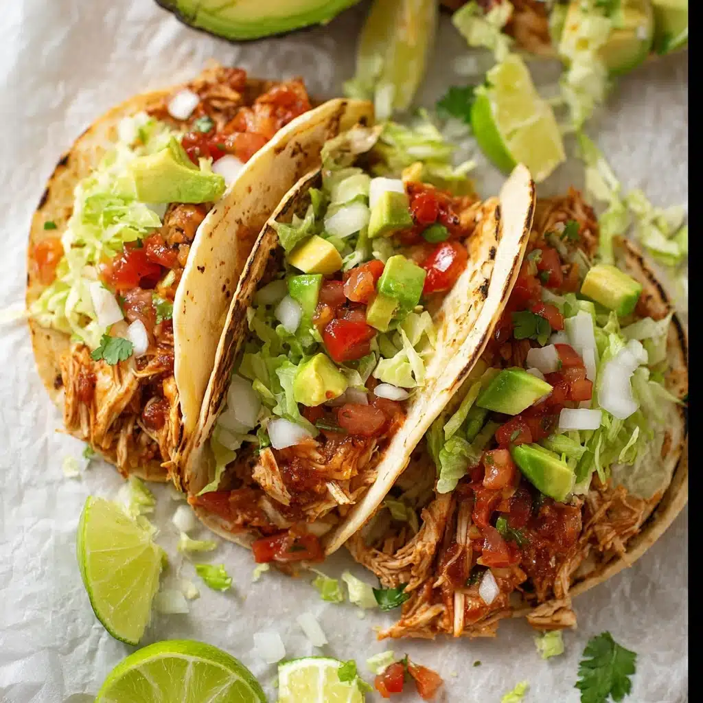 Slow Cooker Chicken Tacos (No Salsa) Recipe - Recipe Image