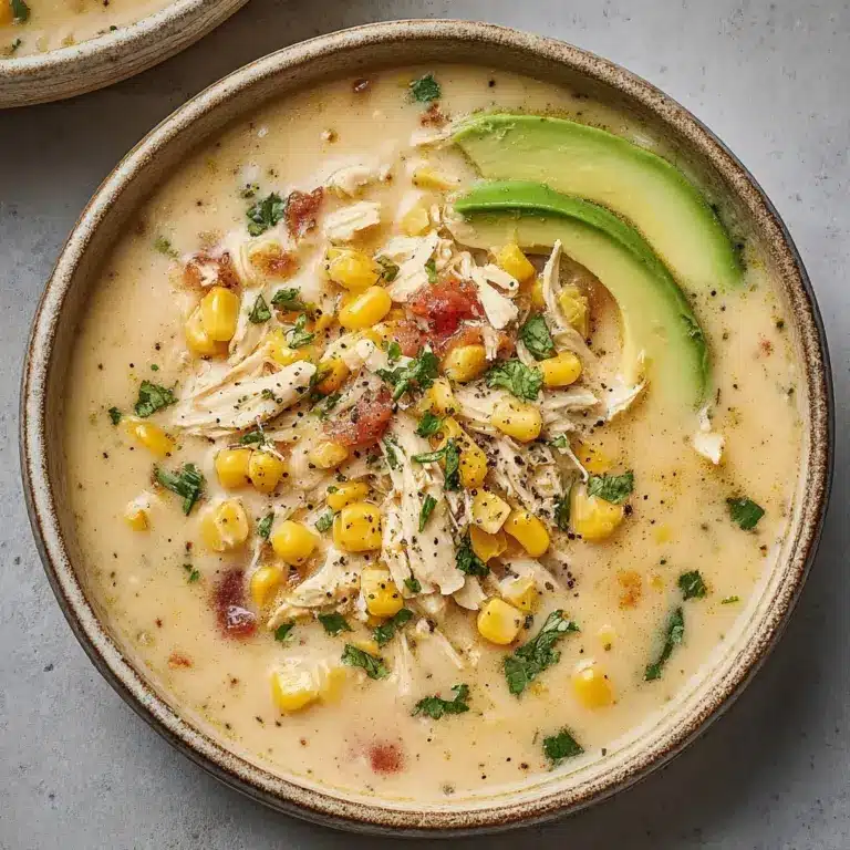 Mexican Street Corn White Chicken Chili Recipe