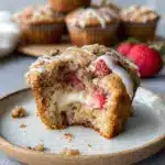 Vegan and Gluten-Free Strawberries & Cream Dream Muffins Recipe
