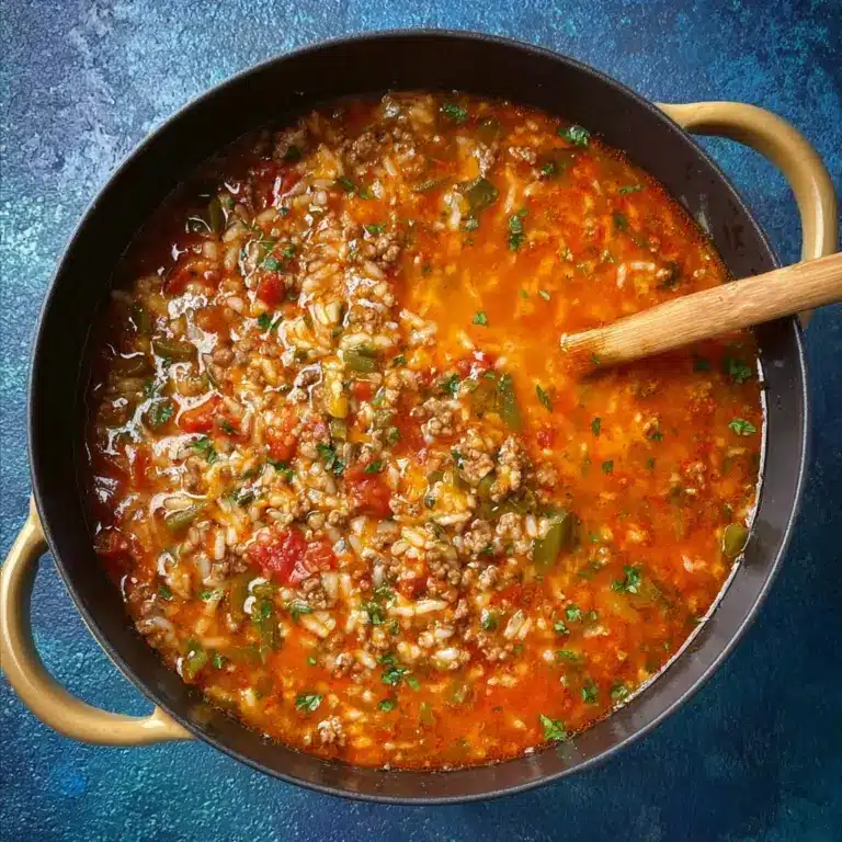 Stuffed Pepper Soup Recipe