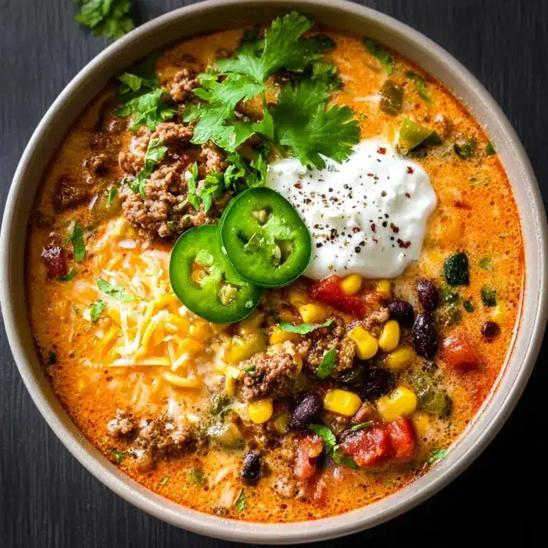 Creamy Taco Soup Recipe