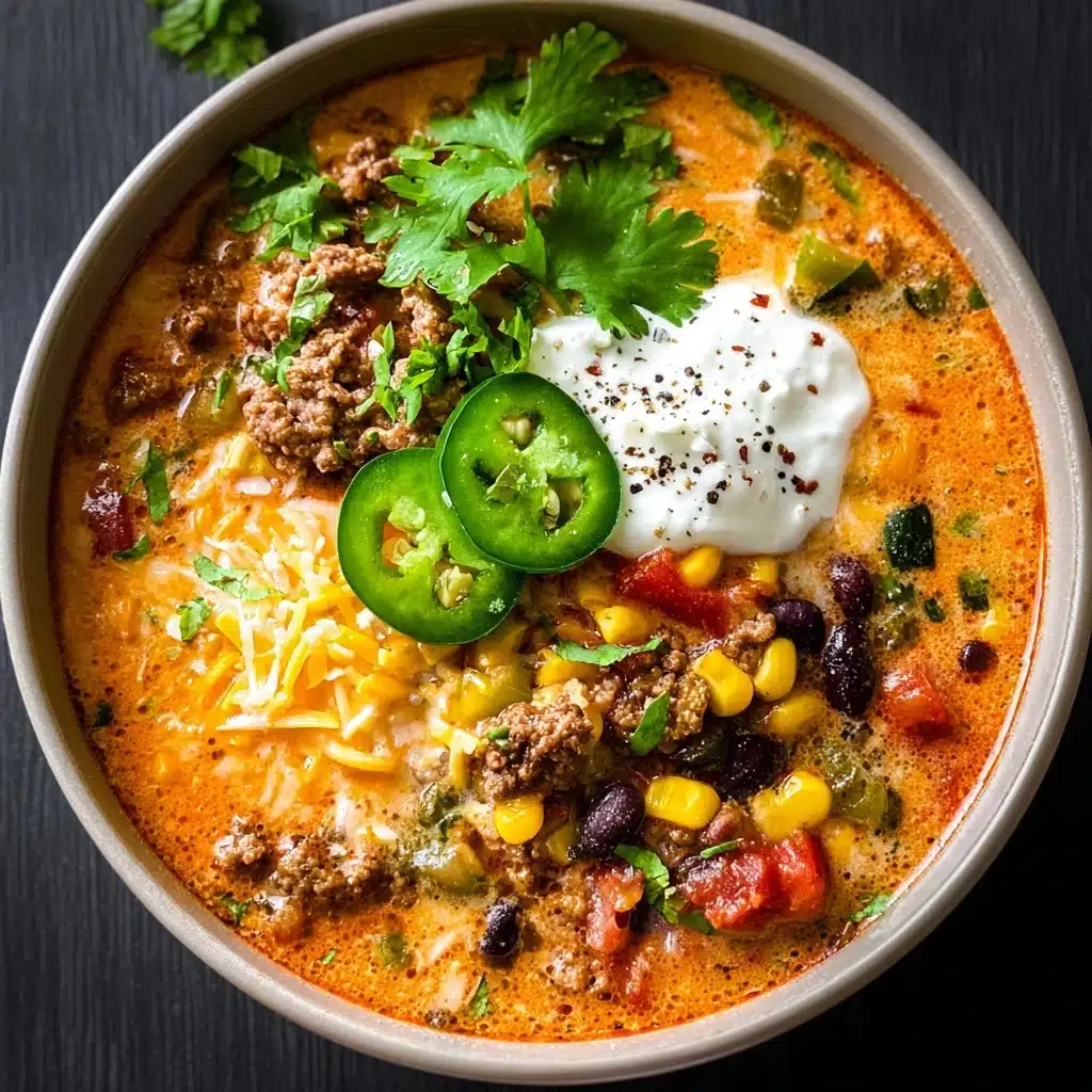 Creamy Taco Soup Recipe