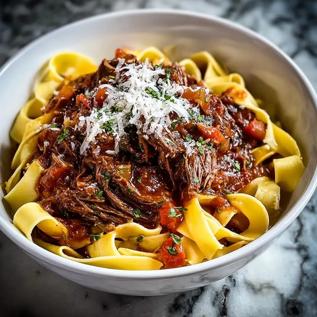 Sunday Slow Cooker Beef Ragu Recipe