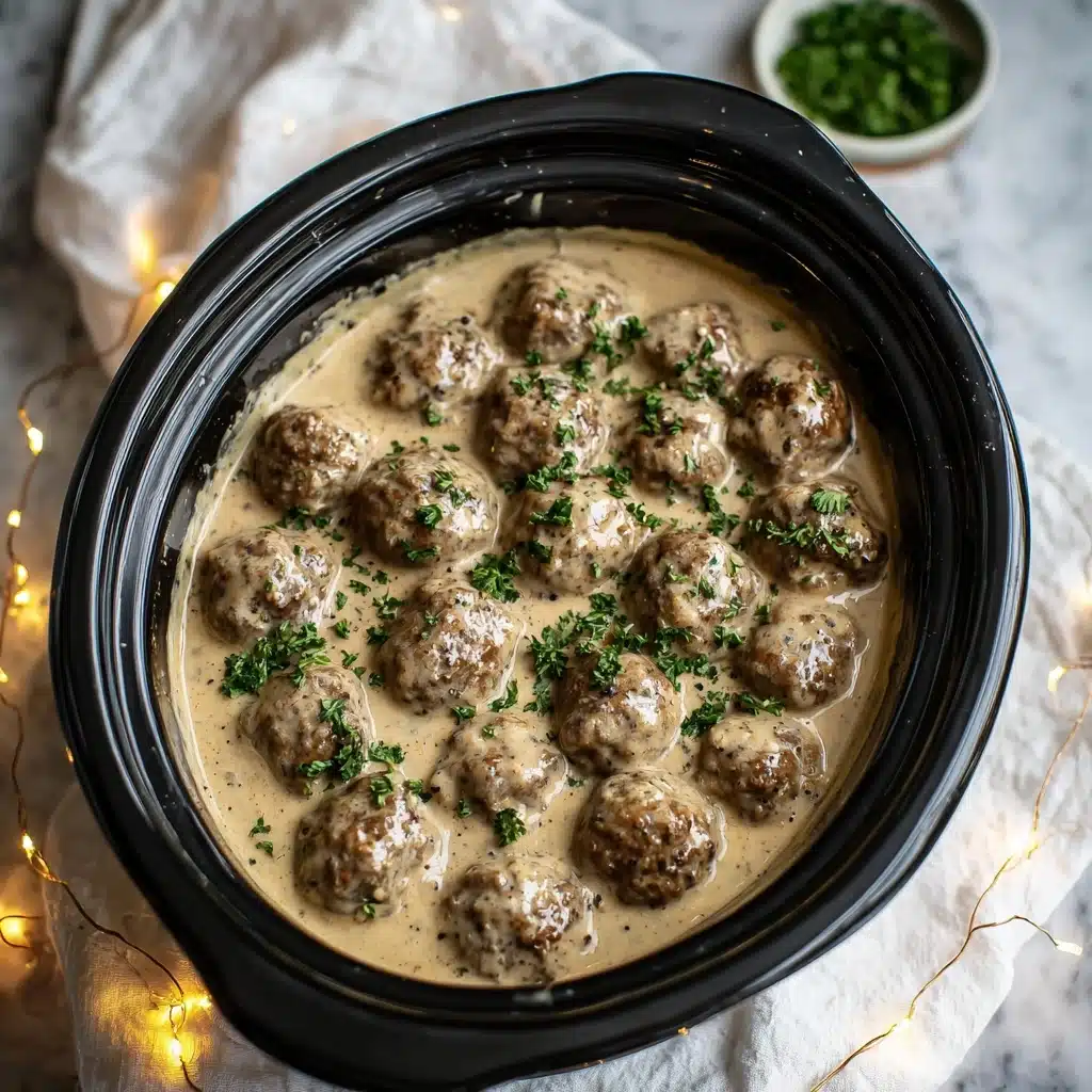 Crockpot Swedish Meatballs Recipe - Recipe Image