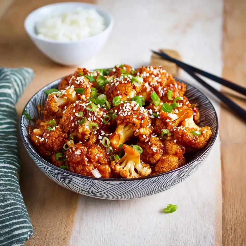 Sticky Sesame Cauliflower Recipe - Recipe Image