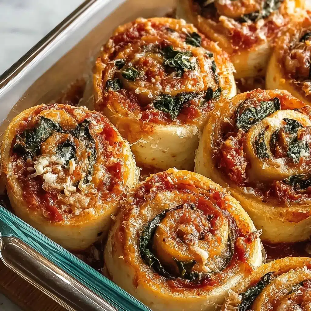 Vegan Caramelized Onion & Spinach Pizza Rolls Recipe - Recipe Image