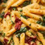 One-Pot Spinach Tomato Pasta Recipe
