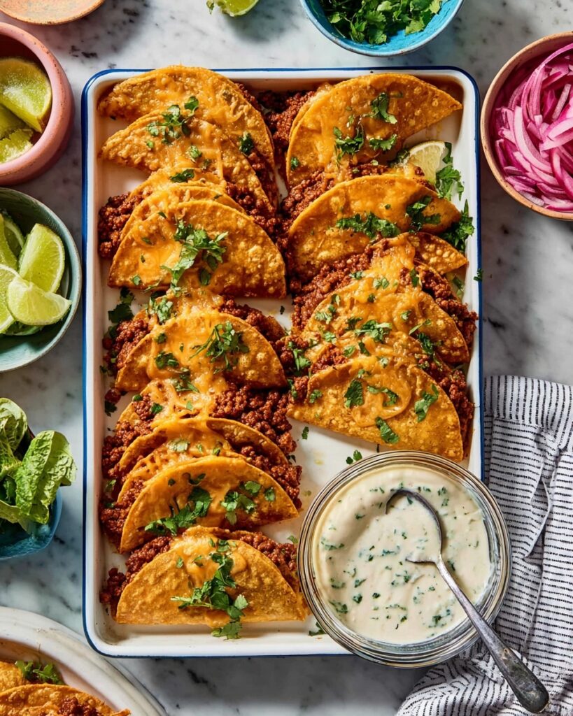 Healthy Oven-Baked Chicken Tacos Recipe