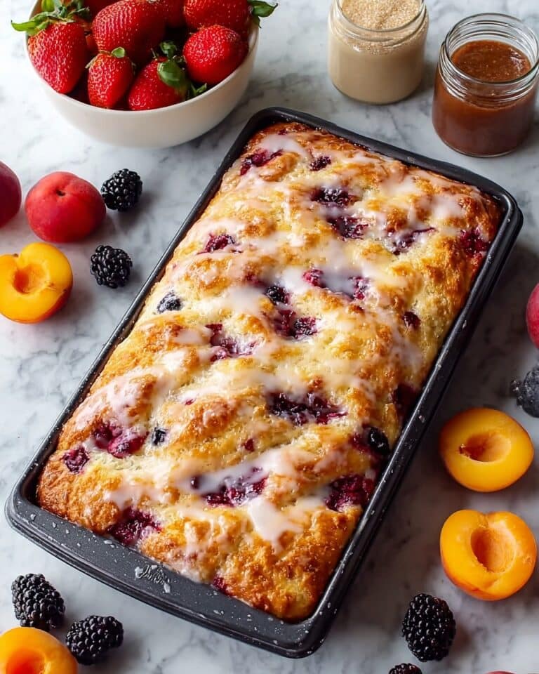 Homemade Jam Donut Focaccia Recipe