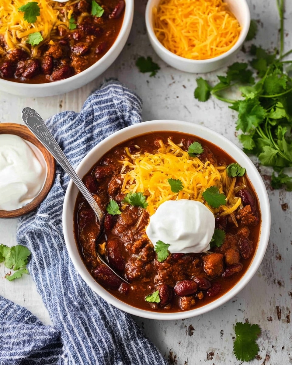 Slow Cooker Steak Chili: Hearty & Flavorful Beef Con Carne