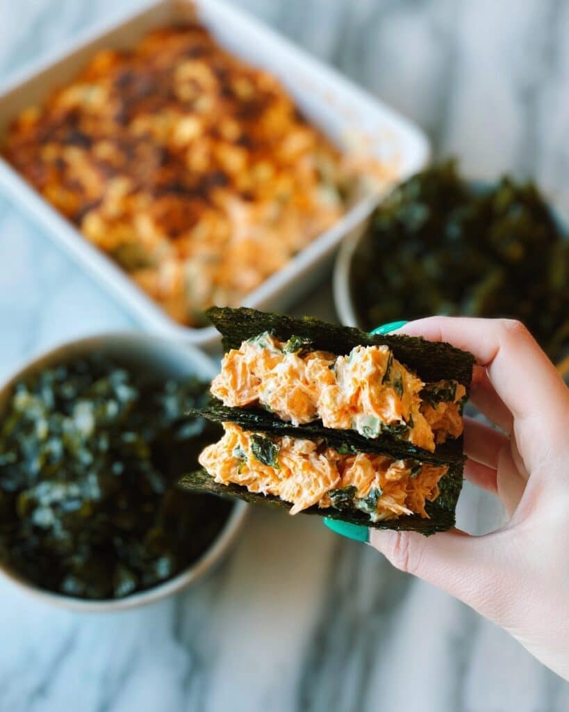 Spicy Tuna & Creamy Crab Sushi Bake Recipe