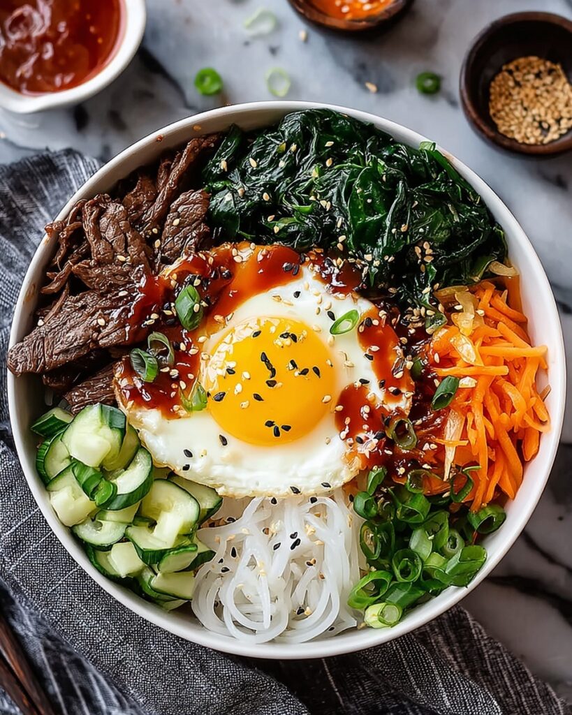 Korean Beef Bibimbap Bowl Recipe